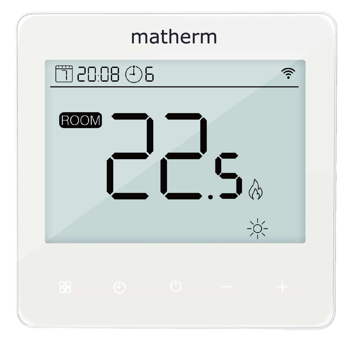 Matherm Digitaler Raumthermostat MA-66 – Eleganz trifft auf smarte Technologie