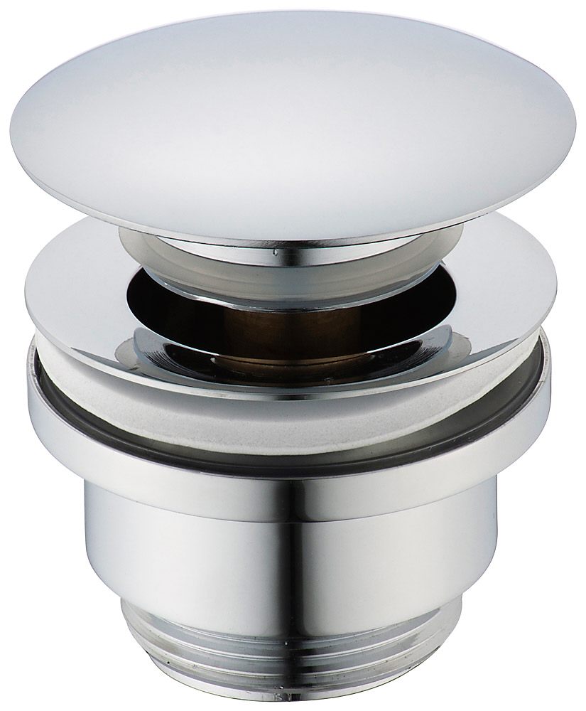 Universalventil Push Open mit Überlauf, 1 1/4“